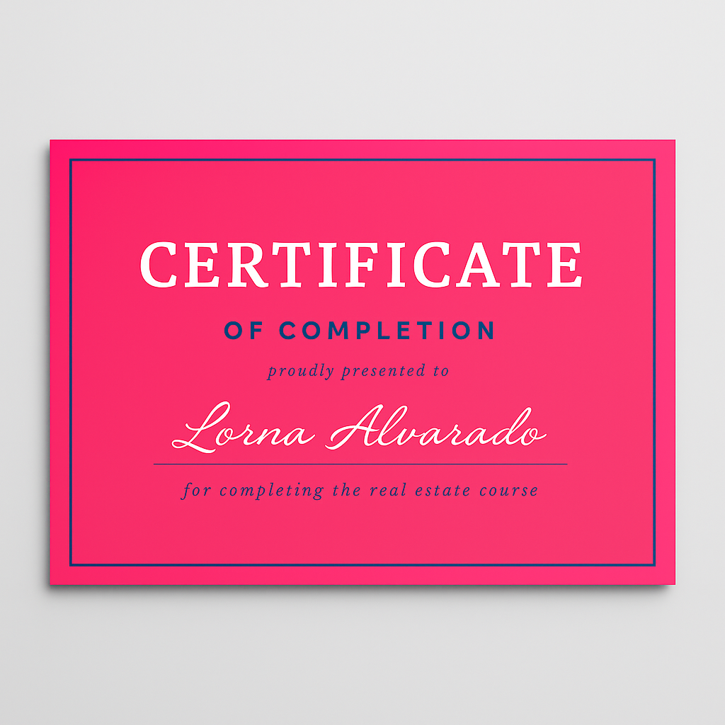 Certificates