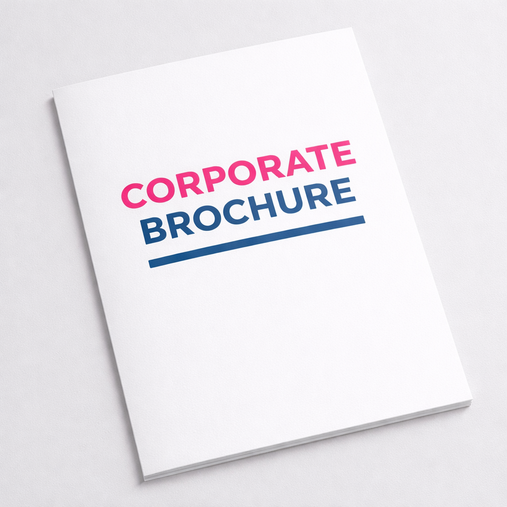 Corporate Brochure Design + Print Package