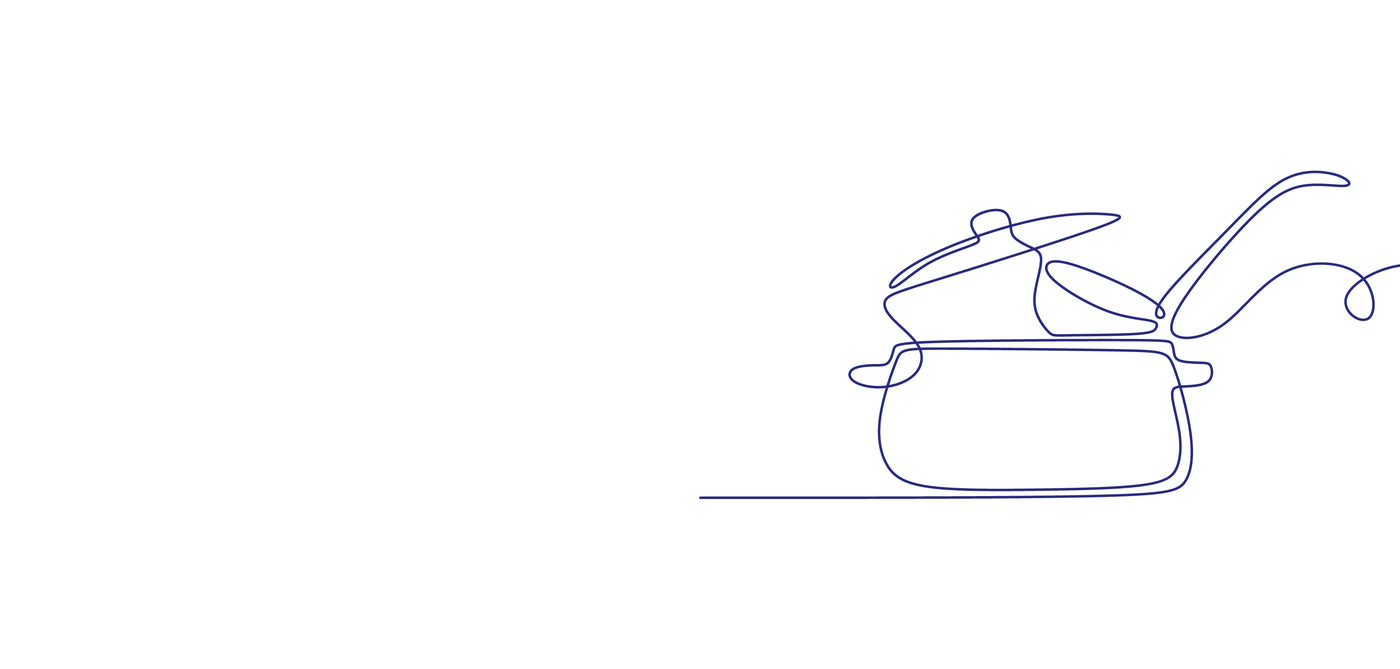 Simple line drawing of a teapot on a white background