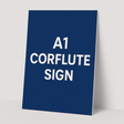 A1 CORFLUTE SIGN ELECTION SIGNAGE