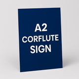 A2 CORFLUTE SIGN Election Signage