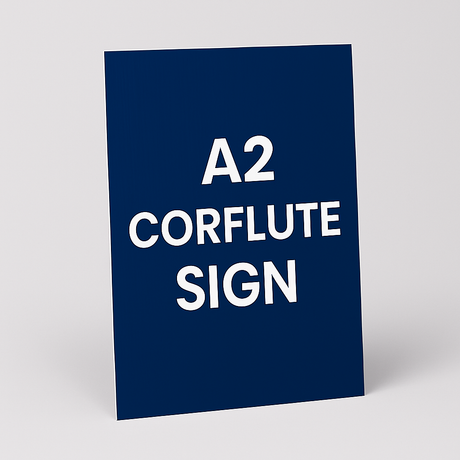 A2 CORFLUTE SIGN Election Signage