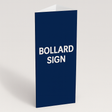 BOLLARD SIGN