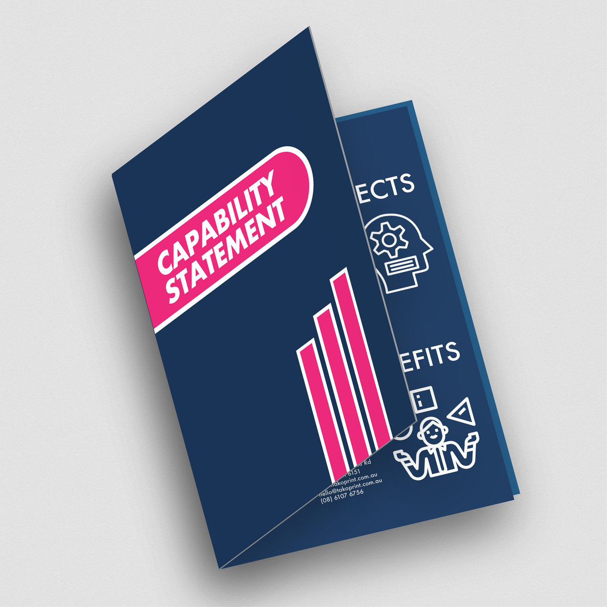 Capability Statement Design and Print – Tako Print