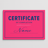 Certificates