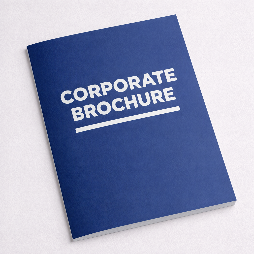 Corporate Brochure Design + Print Package