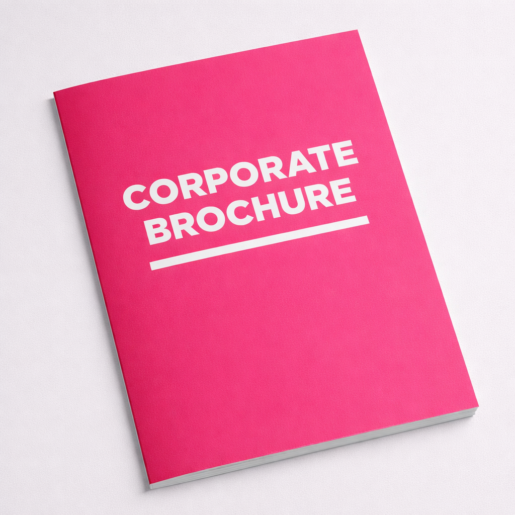 Corporate Brochure Design + Print Package