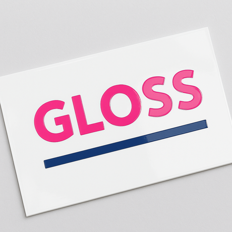 Gloss business card