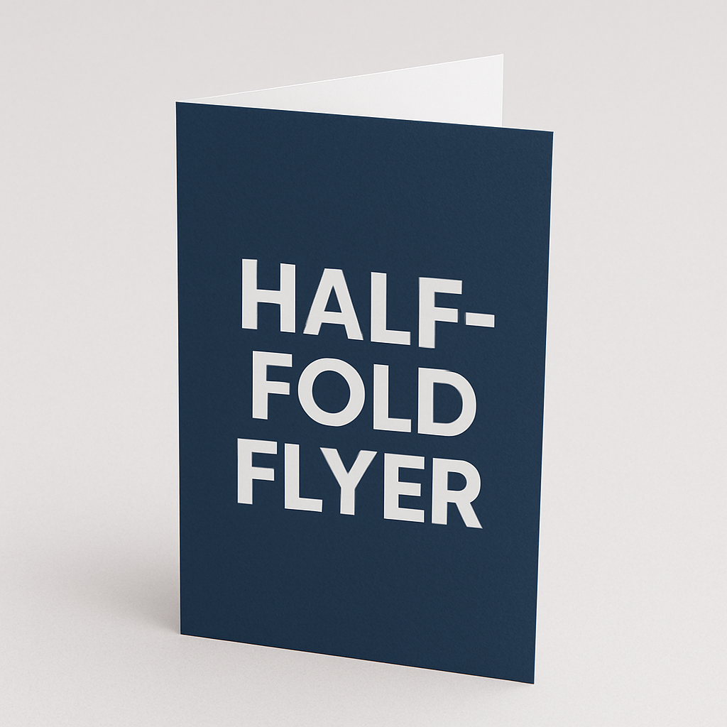 Half Fold Flyer Bi-Fold Flyers