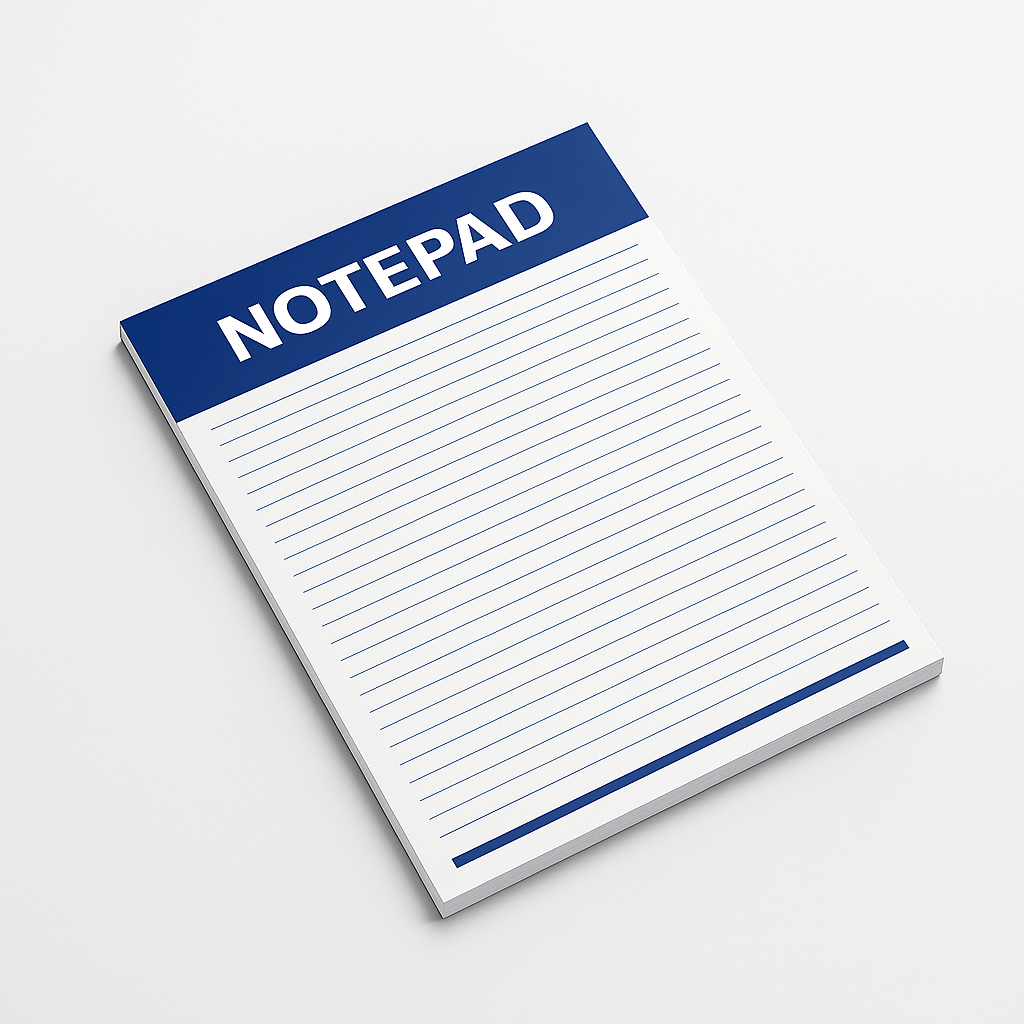 A4 Notepads