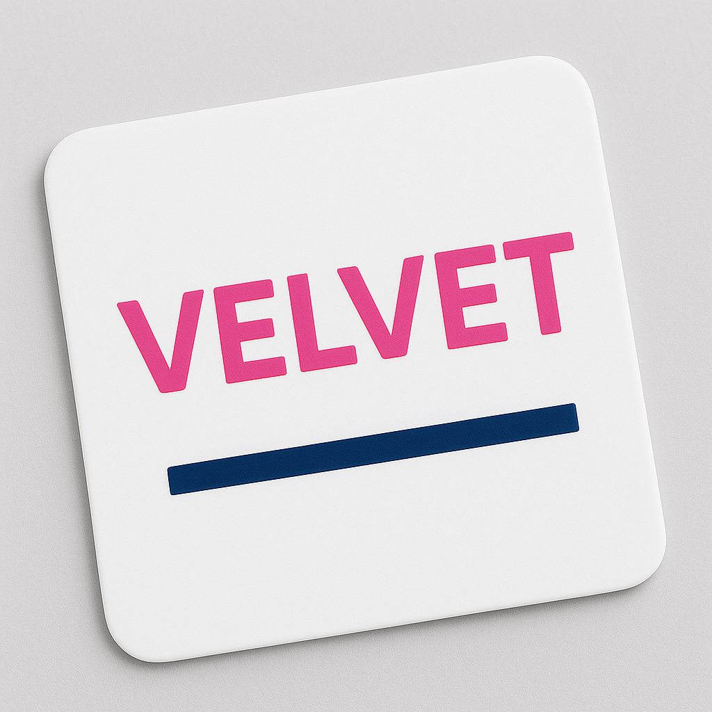 Square business cards rounded corners velvet soft touch