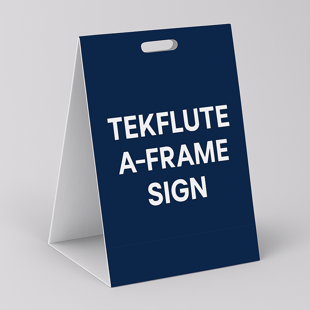 A-frame Sign Corflute Tekfute