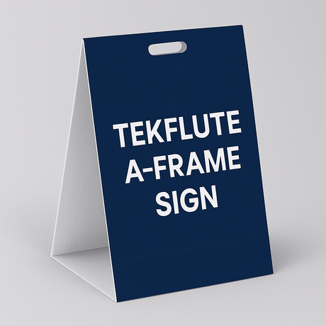 A-frame Sign Corflute Tekfute